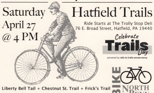 Bike North Penn - Celebrate Trails Day - Hatfield Trail Ride