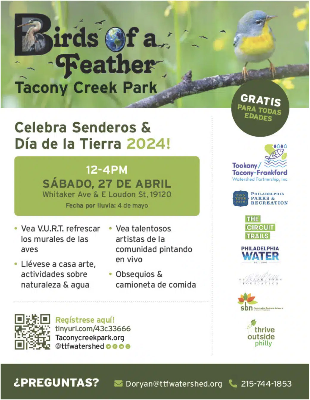 Birds of a Feather Spanish flyer