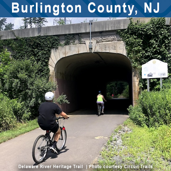 Burlington County, NJ - Delaware River Heritage Trail | Photo courtesy Circuit Trails