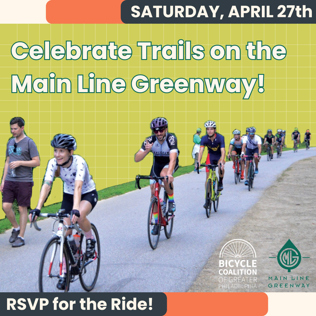 Celebrate Trails on the MainLine Greenway