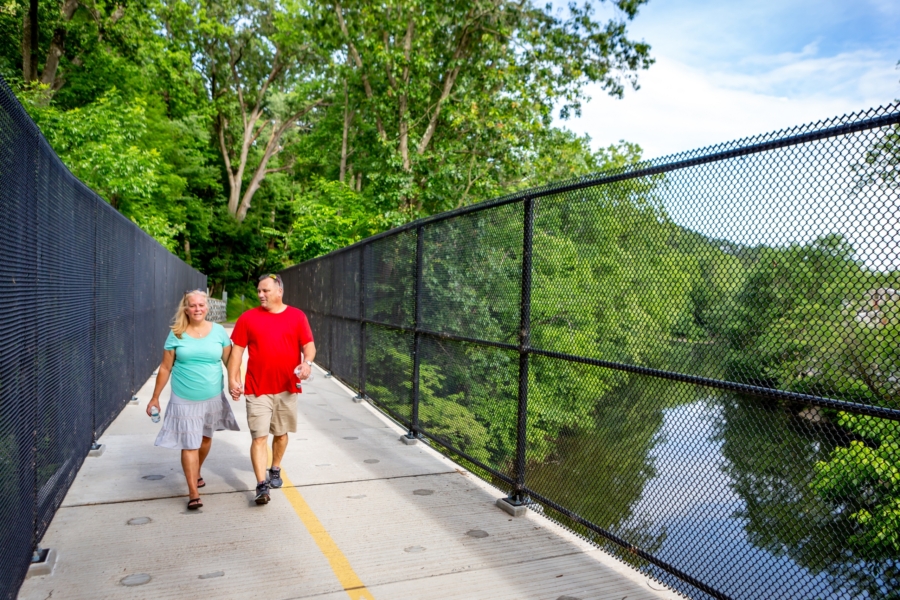 Walkers on the Chester Valley Trail | Photo by Thom Carroll