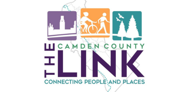 Large image of "The LINK" trail logo on a white background