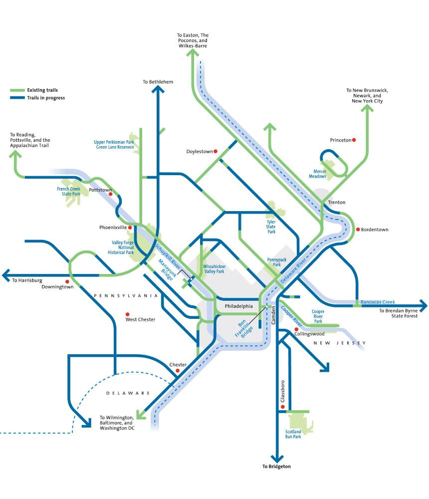 Circuit Trails Map