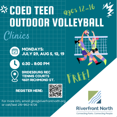 Coed Teen Outdoor Volleyball - Circuit Trails