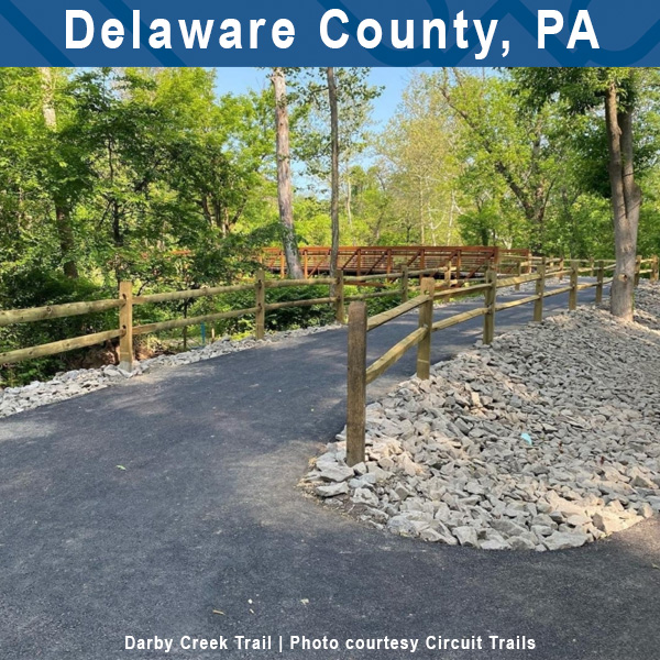Delaware County, PA - Darby Creek Trail | Photo courtesy Circuit Trails
