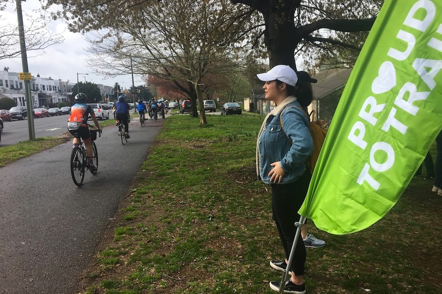 Celebrate Trails Day bike ride on Pennsylvania's Cobbs Creek | Photo courtesy Circuit Trails