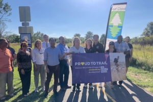 New Jersey's Rancocas Greenway ribbon cutting in 2022 | Photo by Anya Saretzky
