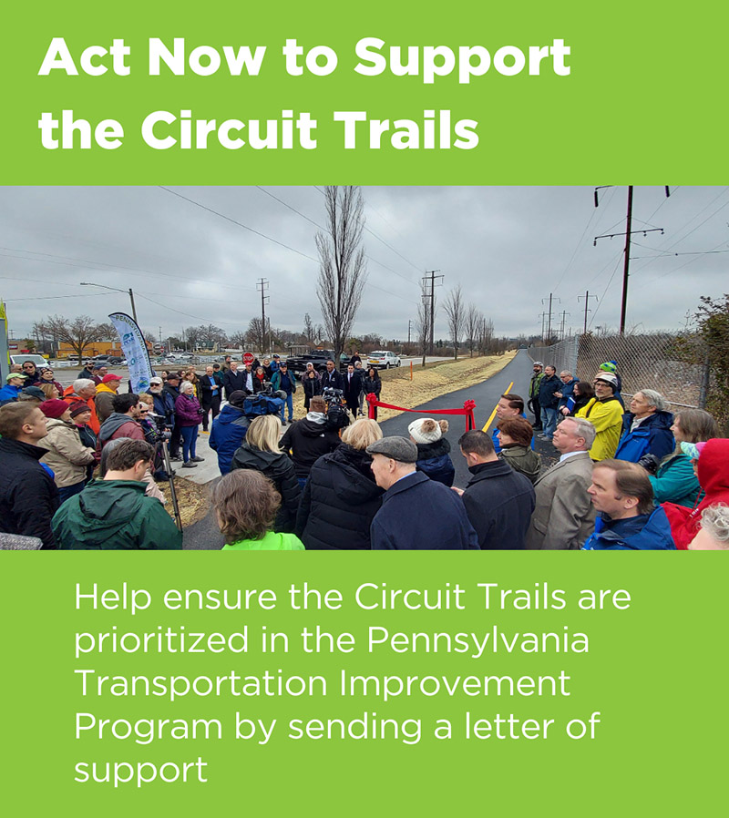 Act Now to Support the Circuit Trails for the 2025 PA TIP
