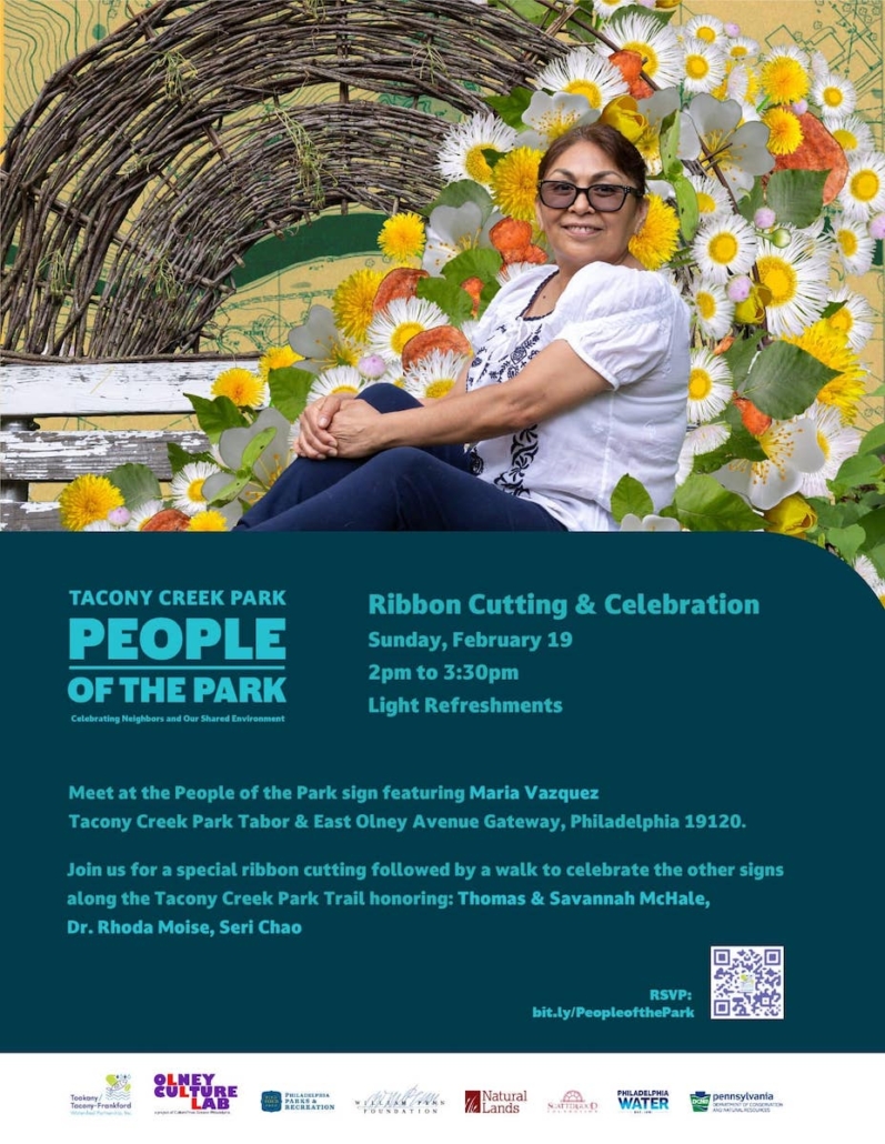 People of the Park Ribbon Cutting flyer