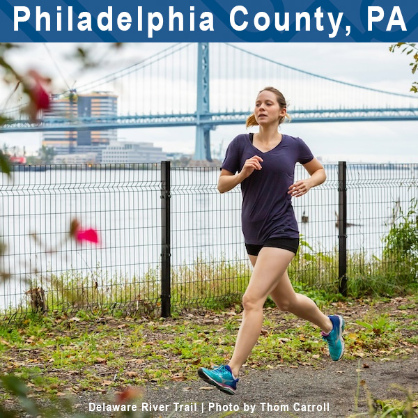 Philadelphia County, PA - Pennsylvania’s Delaware River Trail | Photo by Thom Carroll
