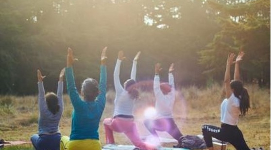Yoga in the Garden