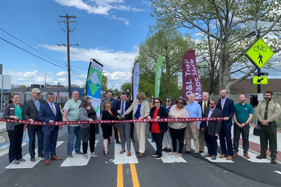 Pennsylvania's D&L Trail ribbon cutting | Photo by Alyssa Zinar