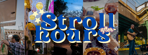 Stroll and Sip Graphic